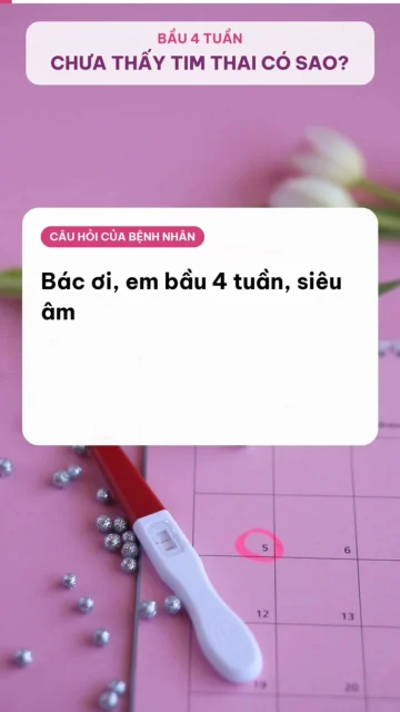 Trả lời @Thich an cari 🐣🐥 🩺 Siêu âm thai sớm: khi nào mới…